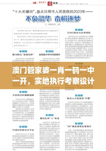 澳门管家婆一肖一码一中一开，实地执行考察设计_iPad83.85.91