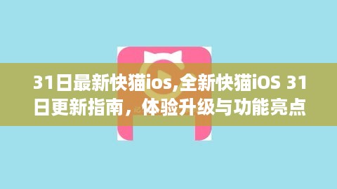 全新快猫iOS 31日更新解析，体验升级与功能亮点一网打尽