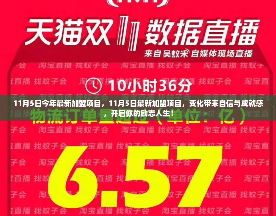最新加盟项目揭秘，变化带来自信与成就感，开启励志人生之旅！
