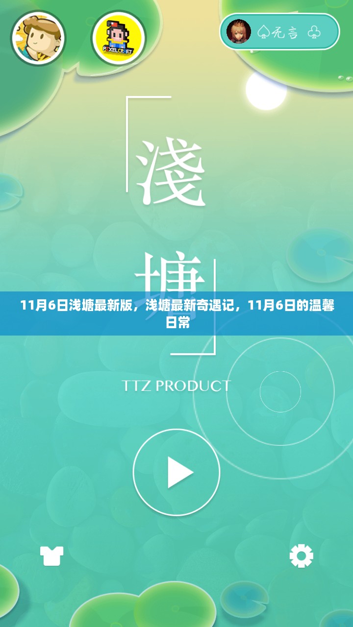 浅塘最新奇遇记，11月6日的温馨日常更新