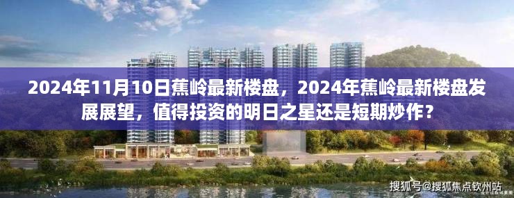 2024年蕉岭最新楼盘展望，投资明日之星还是短期炒作？