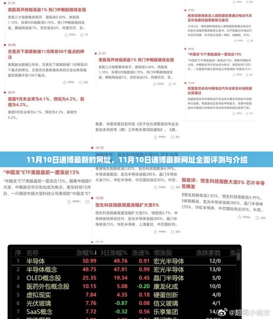 11月10日通博最新网址评测与介绍，全面探索通博的最新动态