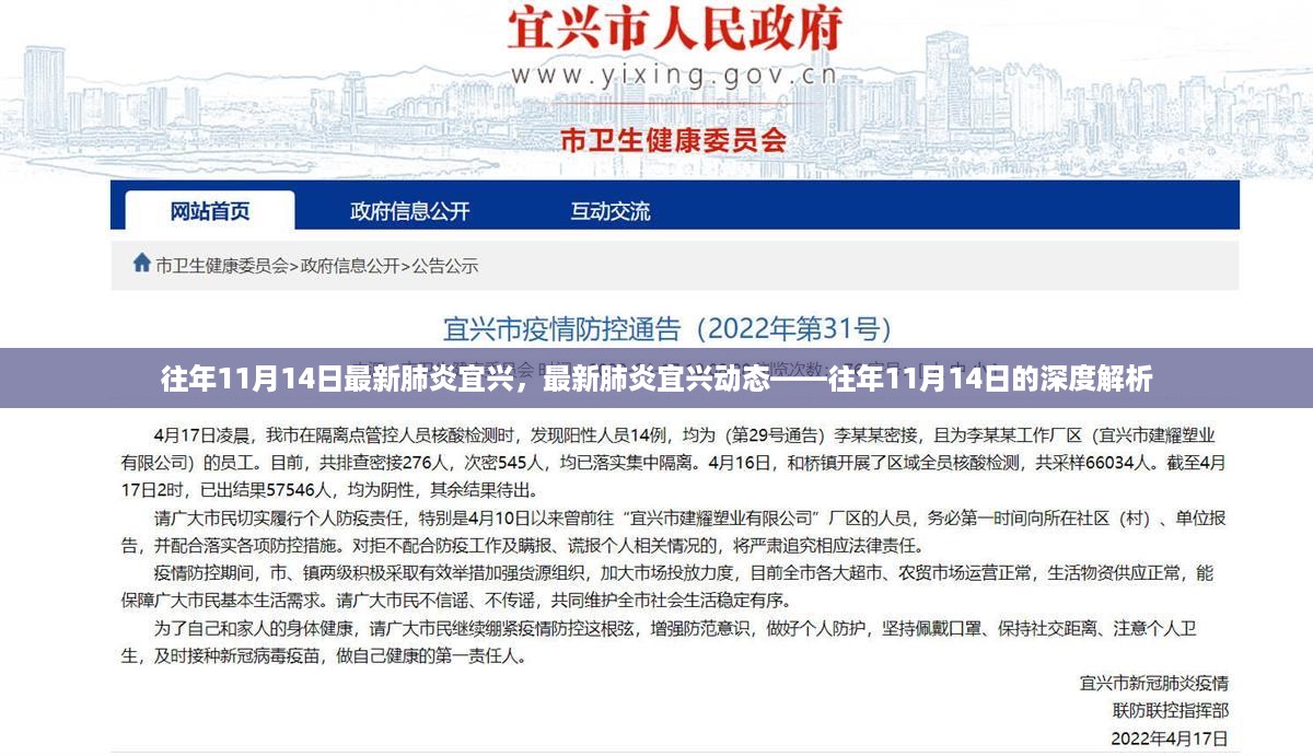 往年11月14日宜兴最新肺炎动态深度解析