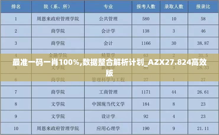 最准一码一肖100%,数据整合解析计划_AZX27.824高效版