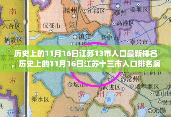 江苏十三市人口排名演变及未来趋势探析，历史上的11月16日数据揭秘与预测分析