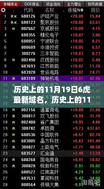 探寻历史11月19日的瞩目时刻与最新域名发展之路