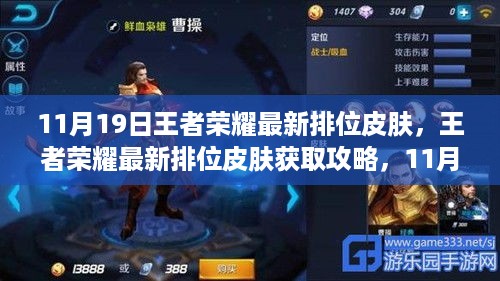 王者荣耀11月19日排位皮肤获取攻略，初学者与进阶用户指南