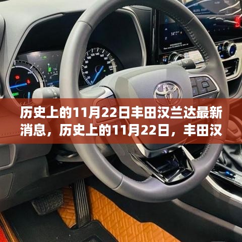 历史上的11月22日丰田汉兰达最新消息综述，最新动态与进展