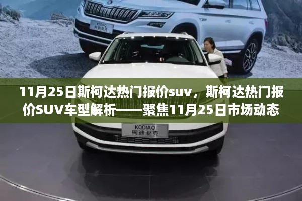 斯柯达热门SUV车型报价解析，11月25日市场动态聚焦