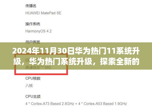 华为鸿蒙系统升级盛宴，探索全新鸿蒙系统 11，科技盛宴即将开启！