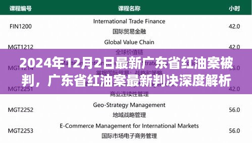 广东省红油案最新判决解析，特性、体验、竞品对比及用户群体深度分析