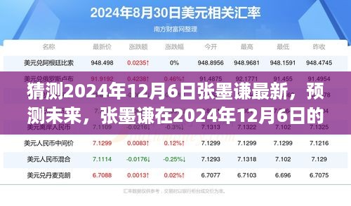 张墨谦在2024年12月6日的全新面貌与未来预测揭秘