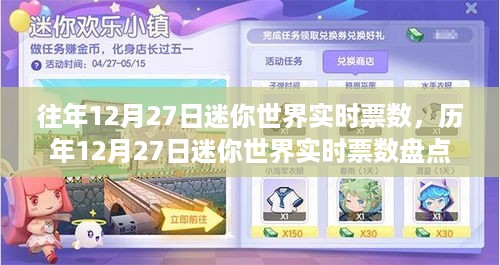 历年12月27日迷你世界实时票数大盘点，见证玩家激情与创意的辉煌时刻