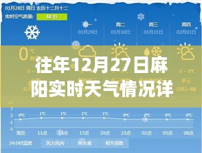 往年12月27日麻阳实时天气情况回顾与详解