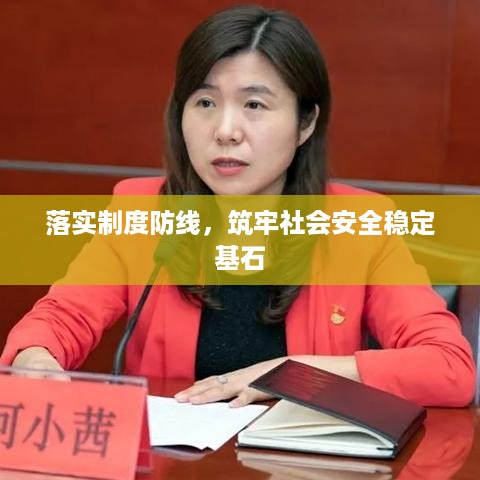 落实制度防线，筑牢社会安全稳定基石