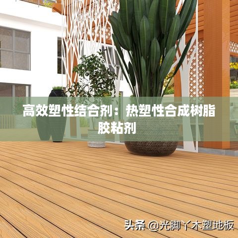 高效塑性结合剂：热塑性合成树脂胶粘剂 