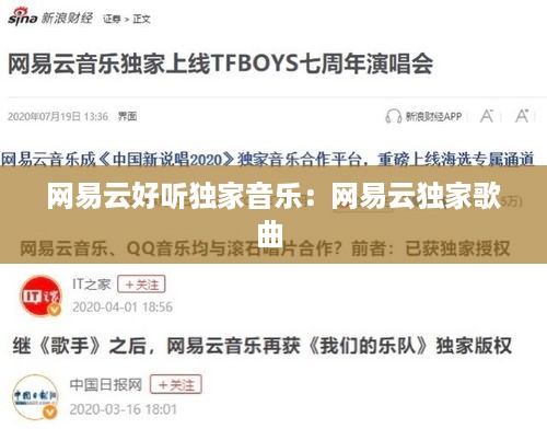网易云好听独家音乐：网易云独家歌曲 