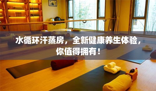 水循环汗蒸房，全新健康养生体验，你值得拥有！