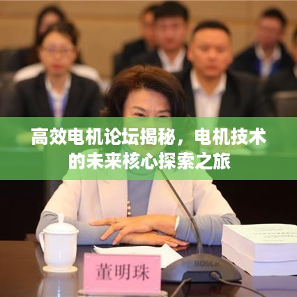 高效电机论坛揭秘，电机技术的未来核心探索之旅