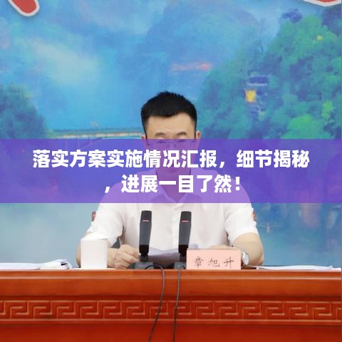 落实方案实施情况汇报，细节揭秘，进展一目了然！
