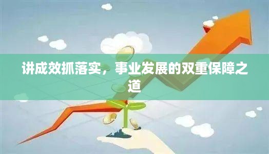 讲成效抓落实，事业发展的双重保障之道