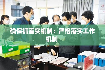 确保抓落实机制：严格落实工作机制 