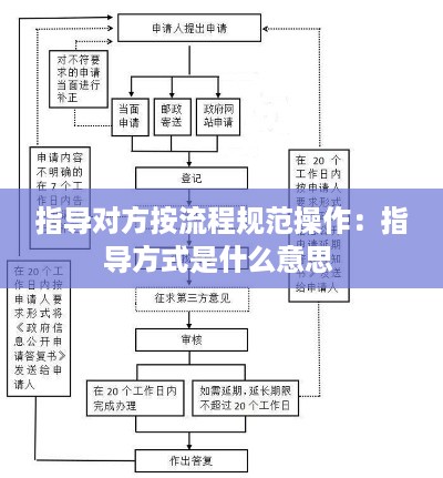 指导对方按流程规范操作：指导方式是什么意思 