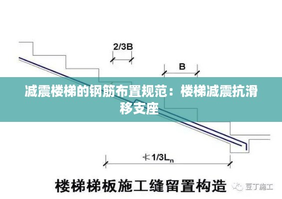 减震楼梯的钢筋布置规范：楼梯减震抗滑移支座 