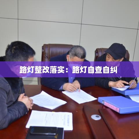 路灯整改落实：路灯自查自纠 