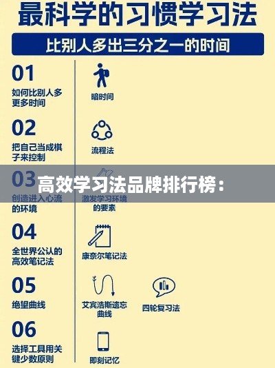 高效学习法品牌排行榜： 