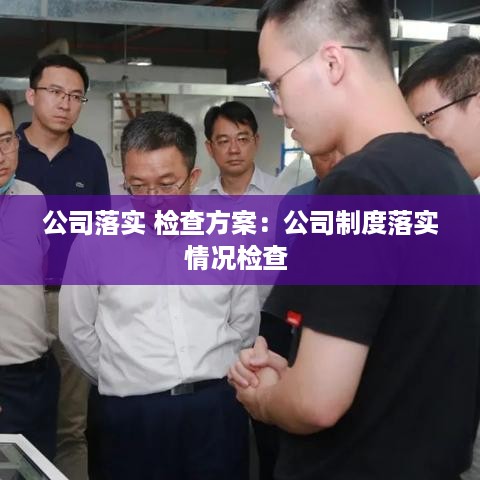 公司落实 检查方案：公司制度落实情况检查 