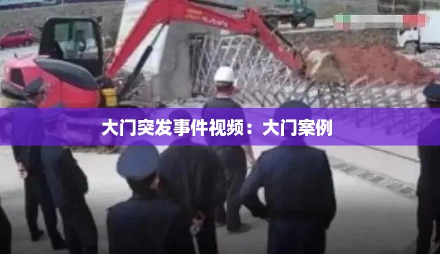 大门突发事件视频：大门案例 