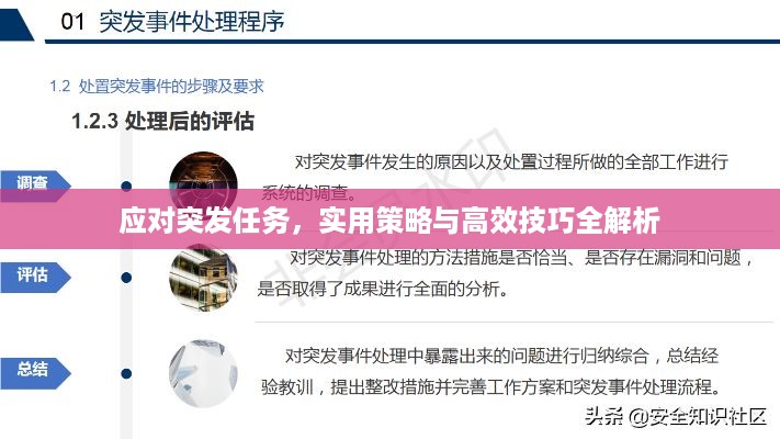 应对突发任务，实用策略与高效技巧全解析