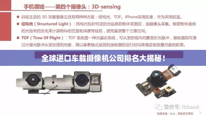 全球进口车载摄像机公司排名大揭秘！