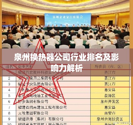 泉州换热器公司行业排名及影响力解析