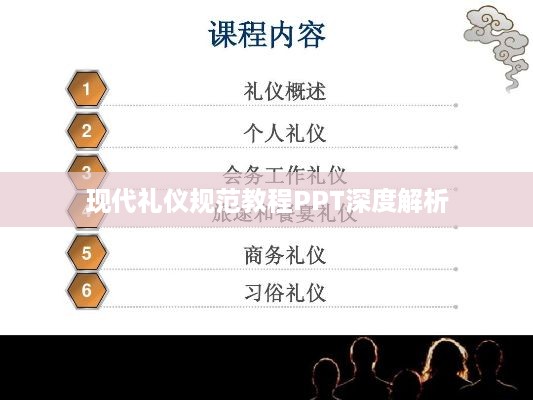 现代礼仪规范教程PPT深度解析