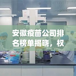 安徽疫苗公司排名榜单揭晓，权威评选，这些公司最值得信赖！