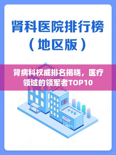 肾病科权威排名揭晓，医疗领域的领军者TOP10