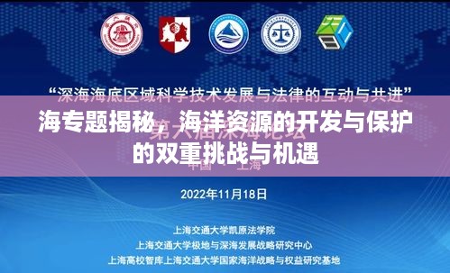 海专题揭秘，海洋资源的开发与保护的双重挑战与机遇