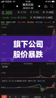 旗下公司股价暴跌背后的原因及应对策略探究